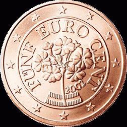 5 Cent UNC Oostenrijk